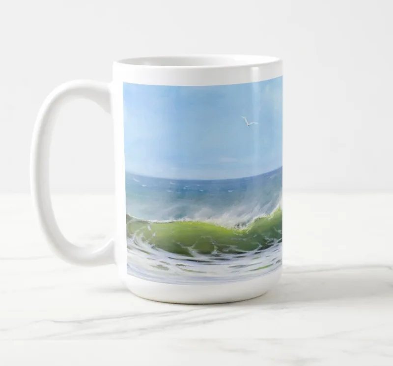 "Timeless, Tameless Tide" 15 oz. mug